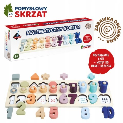 Pomysłowy Skrzat Matematyczny Sorter Nauka Liczeni