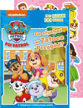 Psi Patrol Przyklejam odklejam 3 Naklejki Zagadki