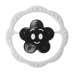 Tullo Grzechotka Czarno Biała Kwiatek Kontrastowa