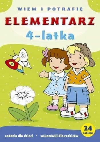 Wiem i potrafię Elementarz 4-latka Przedszkolaka