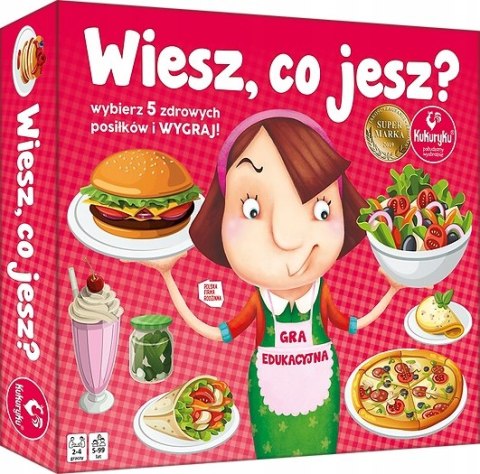 Wiesz co Jesz? Gra Edukacyjna Kukuryku 5+
