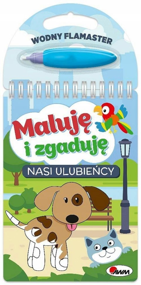 Wodny Flamaster Maluję i Zgaduję Nasi Ulubieńcy