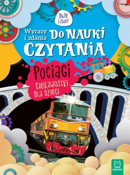 Wyrazy i zdania do nauki czytania Pociągi Aksjomat