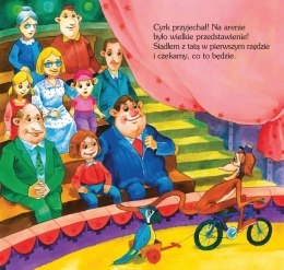 Z tatą w cyrku Bajki Wierszyki Bajka Drabik