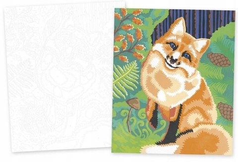 Zestaw Malowanie po numerach Leśne zwierzęta Janod