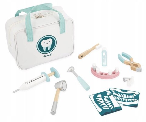 Zestaw dentysty z 9 akcesoriami 3+, Janod