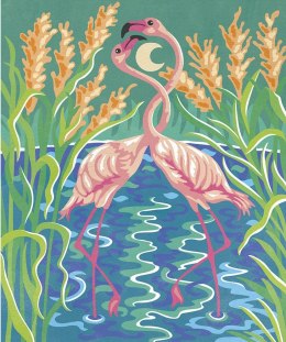 Zestaw kreatywny Malowanie po numerach Ptaki Janod