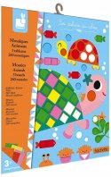 Zestaw kreatywny Mozaika Zwierzęta 3+ Janod