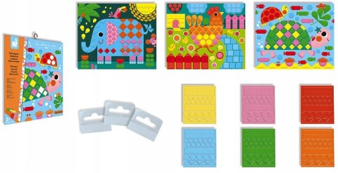 Zestaw kreatywny Mozaika Zwierzęta 3+ Janod