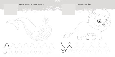 Zgadywanie doklejanie Szlaczki Naklejki