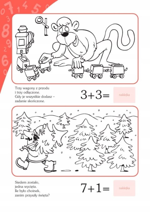 1 2 3 Poznajemy Cyferki Cyfry