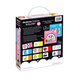 Akademia CzuCzu Kolory 2 Książeczki Puzzle 18m+
