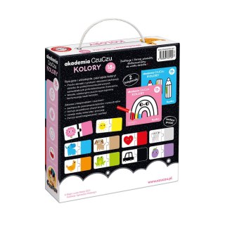 Akademia CzuCzu Kolory 2 Książeczki Puzzle 18m+