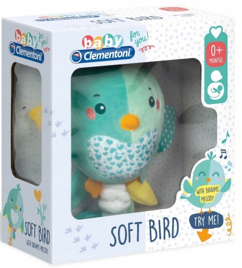 Clementoni Pozytywka Ptaszek 17269 dla niemowląt