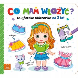 Co mam włożyć? Książeczka ubieranka od 3 lat Aksjomat