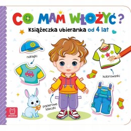 Co mam włożyć? Książeczka ubieranka od 4 lat Aksjomat