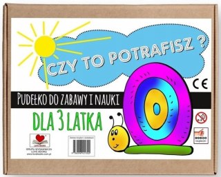 Czy to potrafisz? Dla 3 latka Pudełko do zabawy