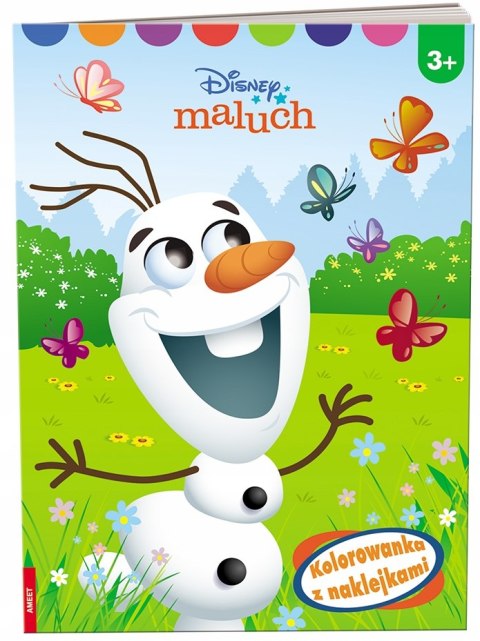 Disney Maluch. Kolorowanka z naklejkami Malowanka