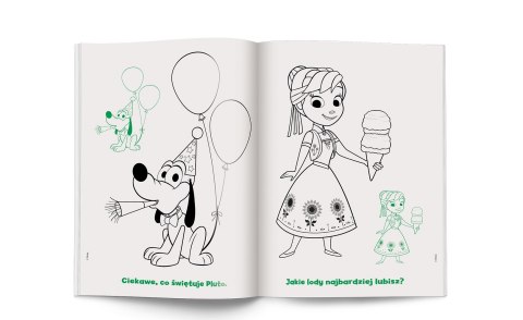 Disney Maluch. Kolorowanka z naklejkami Malowanka