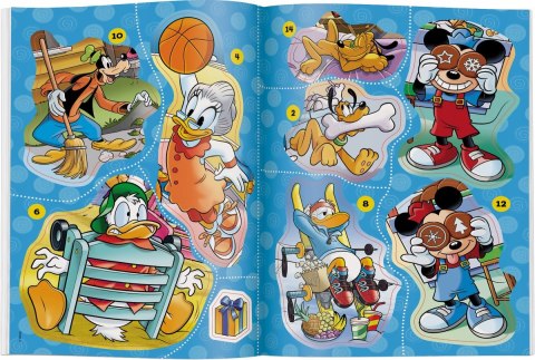 Disney Miki Wesołe przygody Naklejki łamigłówki