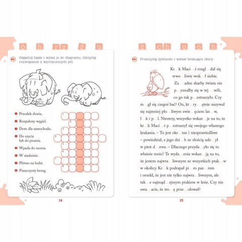 Dyktanda i zabawy ortograficzne klasa 3 Ortografia Aksjomat