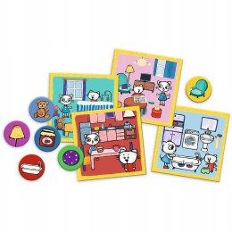 Gra Edukacyjna Kicia Kocia Mój dom Trefl 2-3 Lata