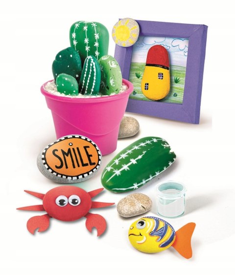 Idea Art Kolorowe kamyczki 18282 Clementoni