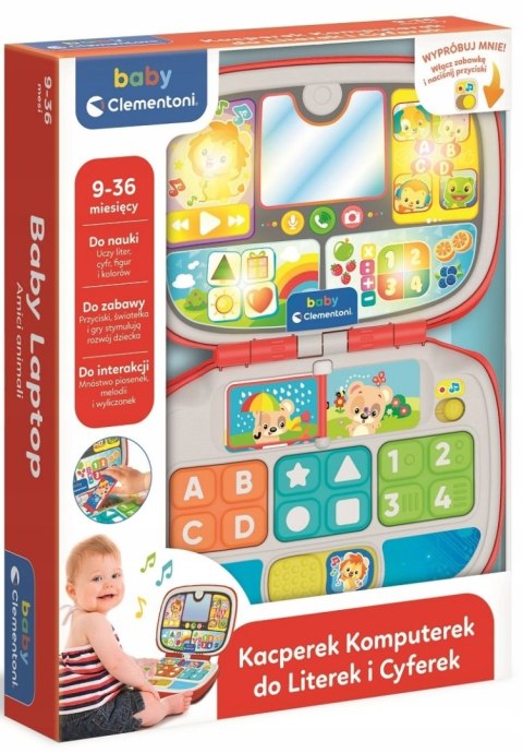 Kacperek Komputerek dziecięcy 50716 Clementoni 9m+