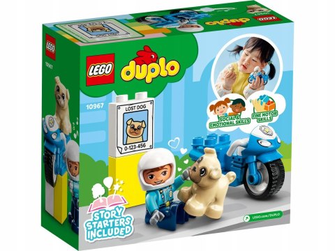 Klocki Lego Duplo 10967 Motocykl policyjny