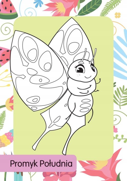 Kolorowanka z tatuażami Motyle 16 Tatuaży