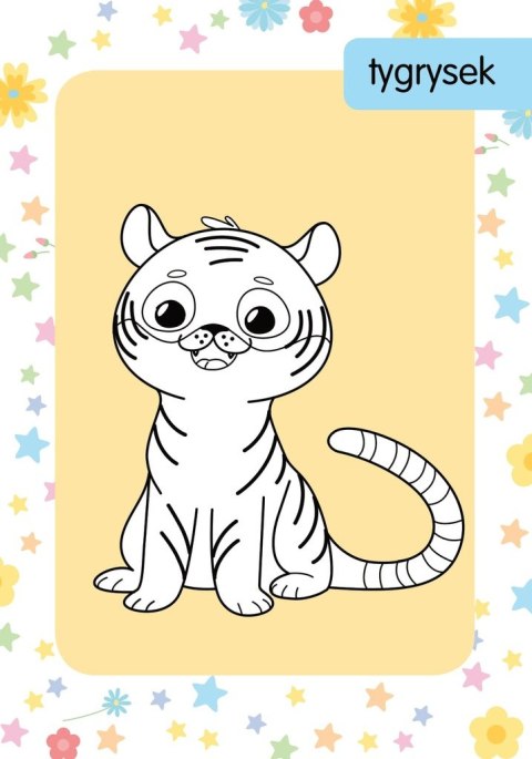 Kolorowanka z tatuażami Słodziaczki 16 Tatuaży