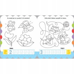 Koloruję i piszę Cyferki Edukacyjna malowanka Aksjomat