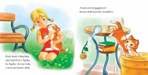 Koteczek Bajki Wierszyki Książeczka Kozłowska