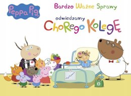 Książeczka Świnka Peppa. Odwiedzamy chorego kolegę