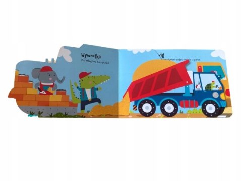 Książeczka dźwiękowa Moje pojazdy Na budowie