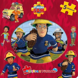 Książka z Puzzlami 2 Strażak Sam Puzzle Układanka