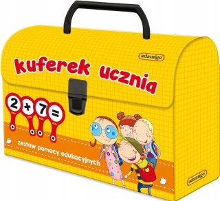 Kuferek Ucznia Adamigo Liczmany Pieniądze Zegar