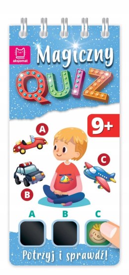 Magiczny quiz 9-latka. Potrzyj i sprawdź! 9+ Aksjomat