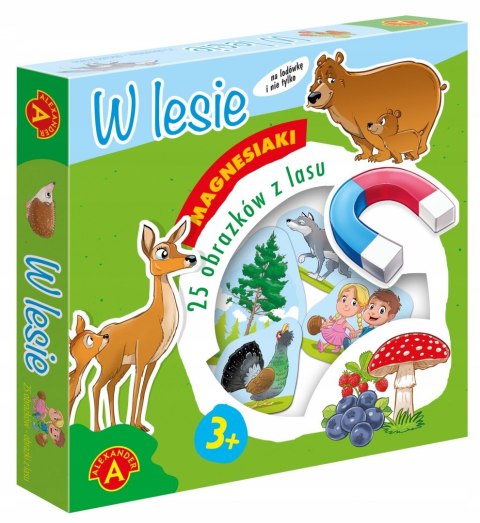 Magnesiaki w Lesie Magnesy na Lodówkę Alexander