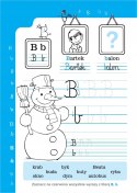 Mały Szkoła ABC Szlaczki Literki + 48 Naklejek