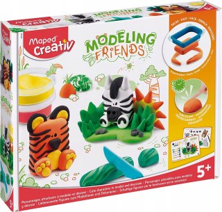 Maped Creativ Dzikie Zwierzaki Masa Plastyczna