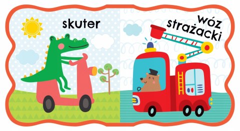 Mięciutkie książeczki Pojazdy Książeczka Maluszka