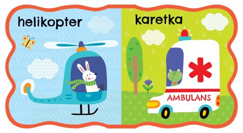 Mięciutkie książeczki Pojazdy Książeczka Maluszka