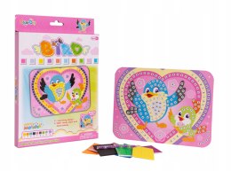 Mozaika Wyklejanka po Numerach Ptaszek