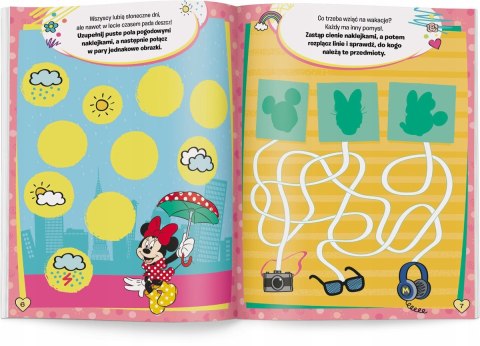 Myszka Minnie Lato z Minnie Naklejki