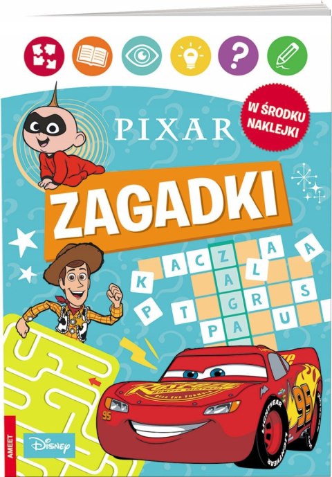 Pixar. Zagadki Zagadki Disney Pixar Auta 3