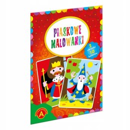 Piaskowa Malowanka Król Czarodziej Alexander