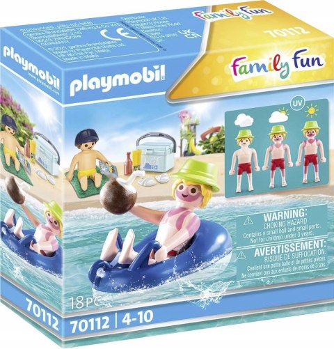 Playmobil 70112 Chłopiec z oponą do pływania 4+