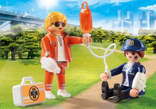 Playmobil 70823 Lekarz pogotowia i policjantka 4+