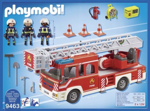 Playmobil 9463 Samochód strażacki z drabiną 4+